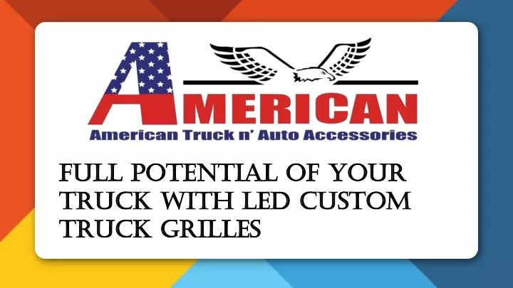 full potential of your truck with led custom