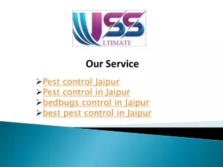 Pest control Jaipur