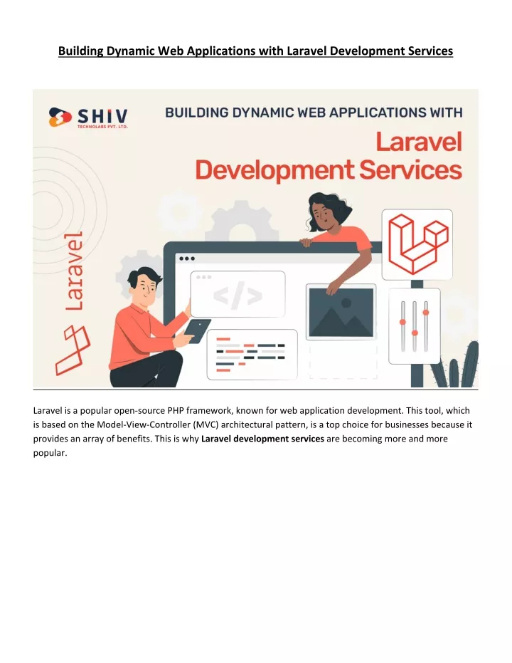 building dynamic web applications with laravel