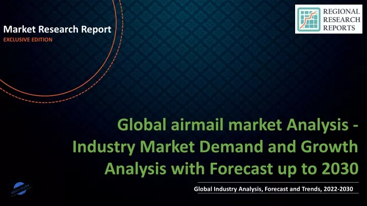 market research report exclusive edition