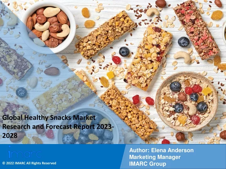 global healthy snacks market research