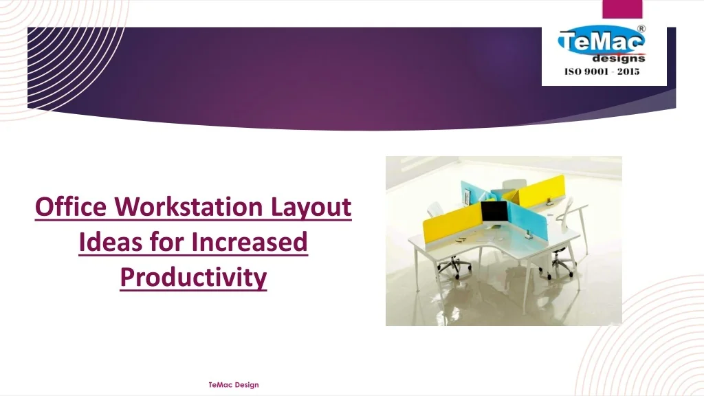 PPT - Office Workstation Layout Ideas for Increased Productivity ...