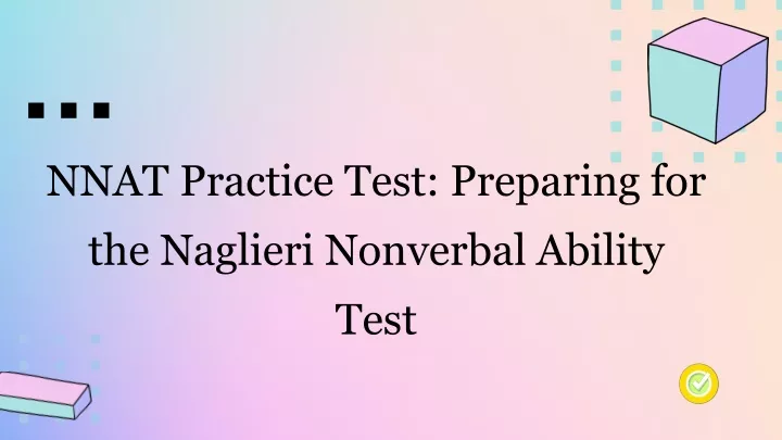 nnat practice test preparing for the naglieri