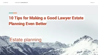 Estate Planning