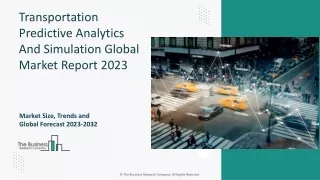transportation predictive analytics