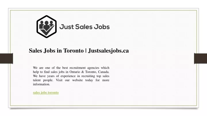 sales jobs in toronto justsalesjobs ca