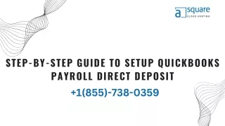 step by step guide to setup quickbooks payroll