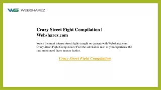crazy street fight compilation websharez