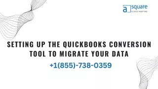setting up the quickbooks conversion tool