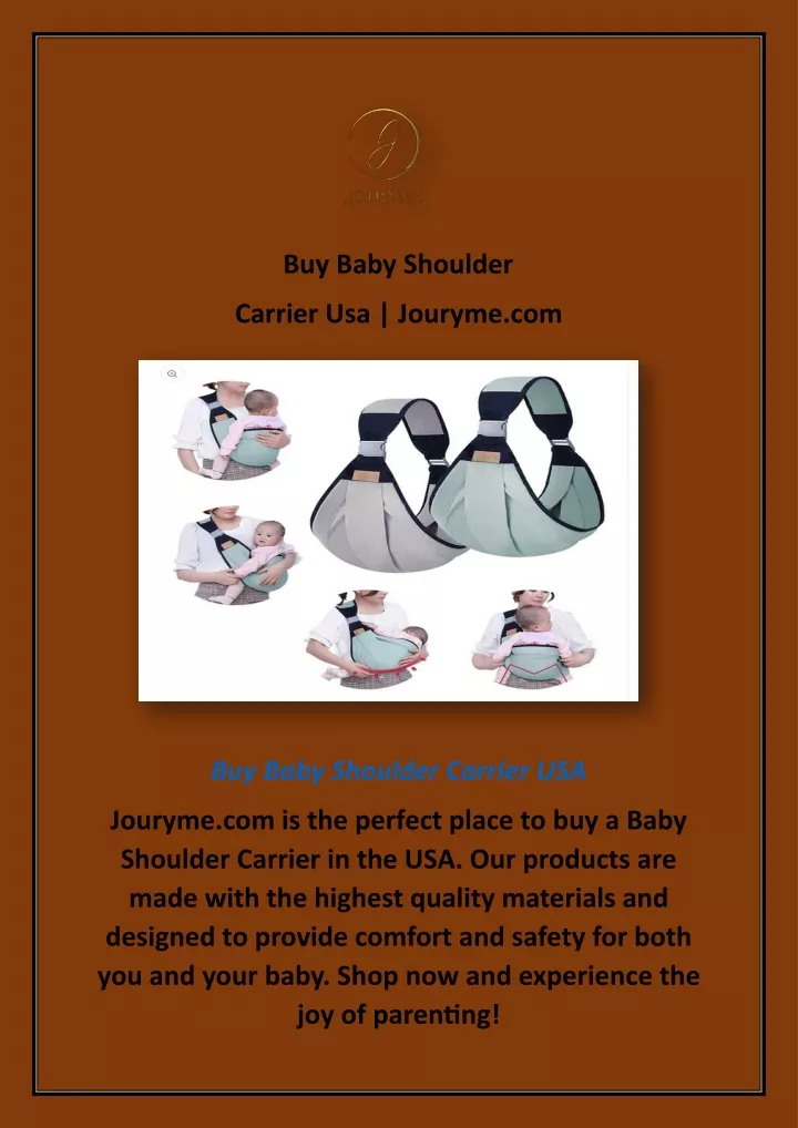 buy baby shoulder