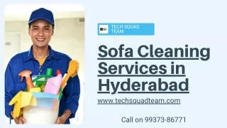 Sofa Cleaning Services in Hyderabad