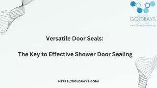 Versatile Door Seals   The Key to Effective Shower Door Sealing