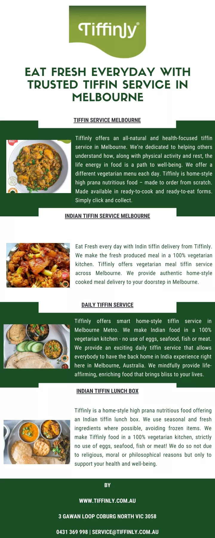 eat fresh everyday with trusted tiffin service