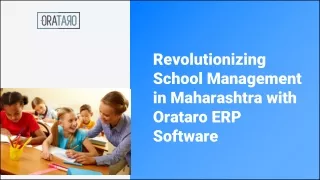 Orataro ERP: Transforming Educational Administration in Maharashtra with Cutting