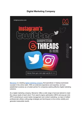 digital marketing company
