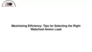 maximizing efficiency tips for selecting