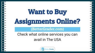 want to buy want to buy assignments online