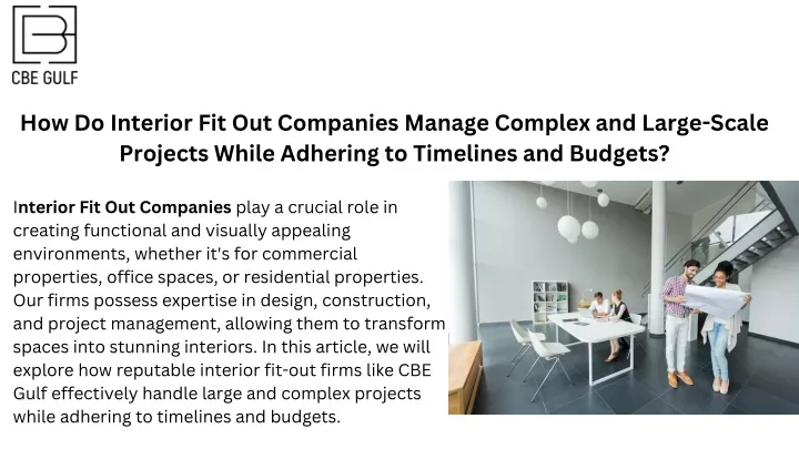 how do interior fit out companies manage complex