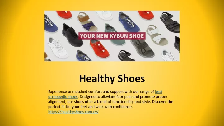 healthy shoes