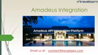 amadeus integration