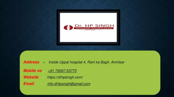 address inside uppal hospital 4 rani ka bagh