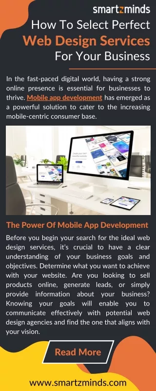how to select perfect web design services