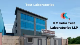 It Product Testing Lab - KC India Testing Lab