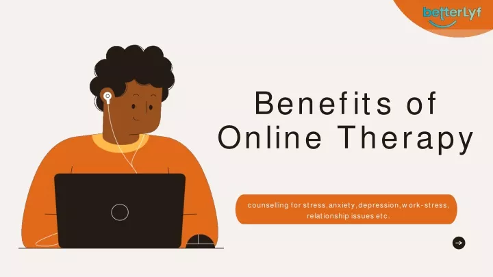 benefits of online therapy