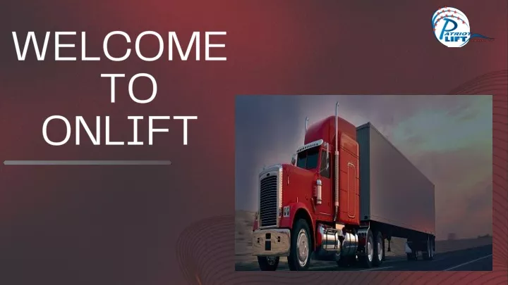 welcome to onlift