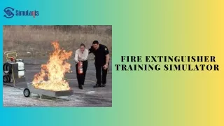 Best Fire Extinguisher Training Simulator