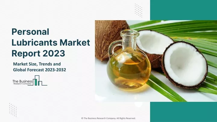 personal lubricants market report 2023