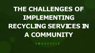 Find Out How to Implement Recycling Services for Your Community