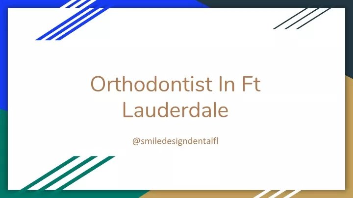 orthodontist in ft lauderdale