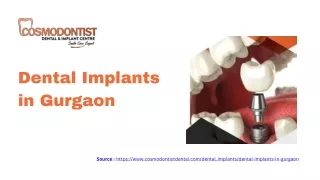 Dental Implants in Gurgaon