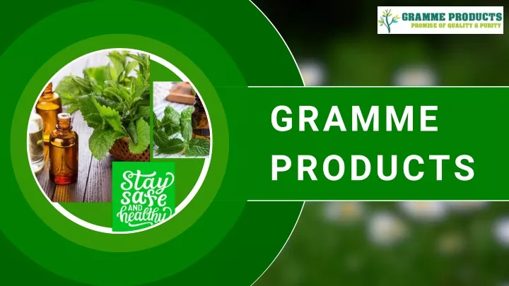 gramme products