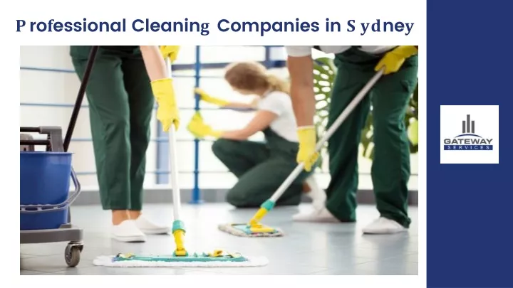 professional cleaning companies in sydney