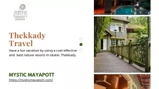 MYSTIC MAYAPOTT - Best Nature Resorts in Idukki, Thekkady