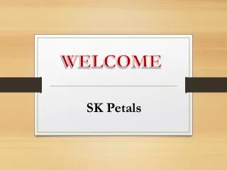 welcome