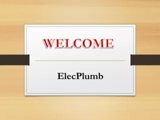 welcome