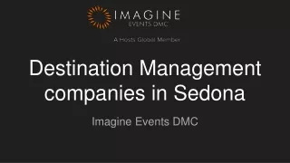 Destination Management companies in Sedona