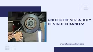 Unlock the Versatility of Strut Channels!