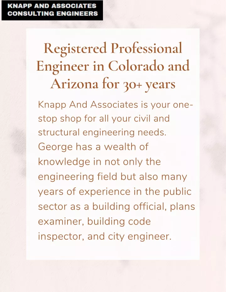 registered professional engineer in colorado