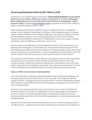 cloud computing market worth 1 402 7 billion