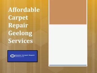 Book Cost-Effective Carpet Repair Geelong Services
