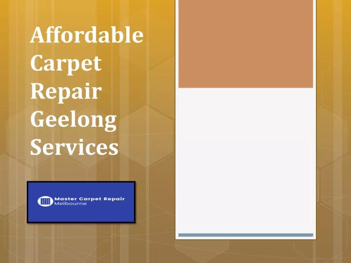 affordable carpet repair geelong services