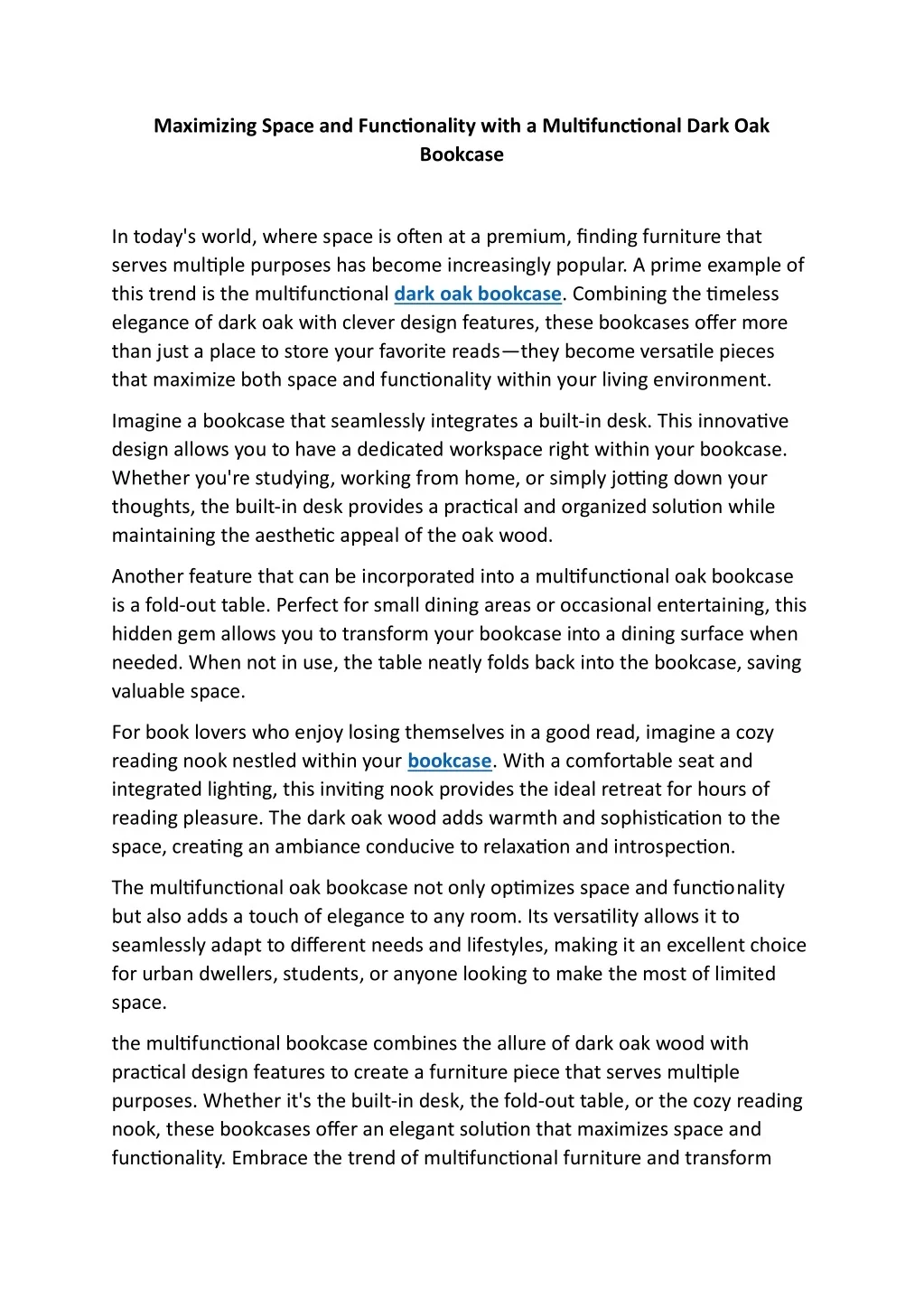 PPT - Maximizing Space and Functionality with a Multi-functional Dark ...