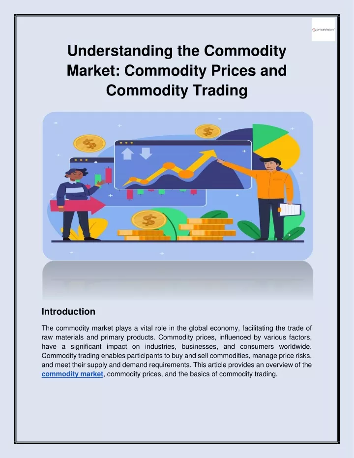 understanding the commodity market commodity