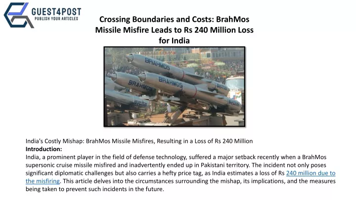 crossing boundaries and costs brahmos missile