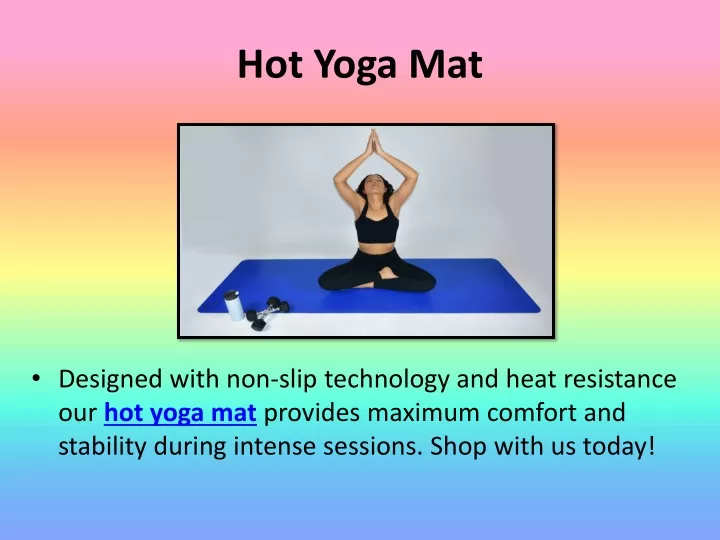 hot yoga mat
