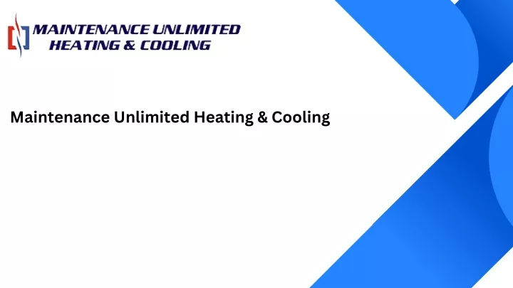 maintenance unlimited heating cooling